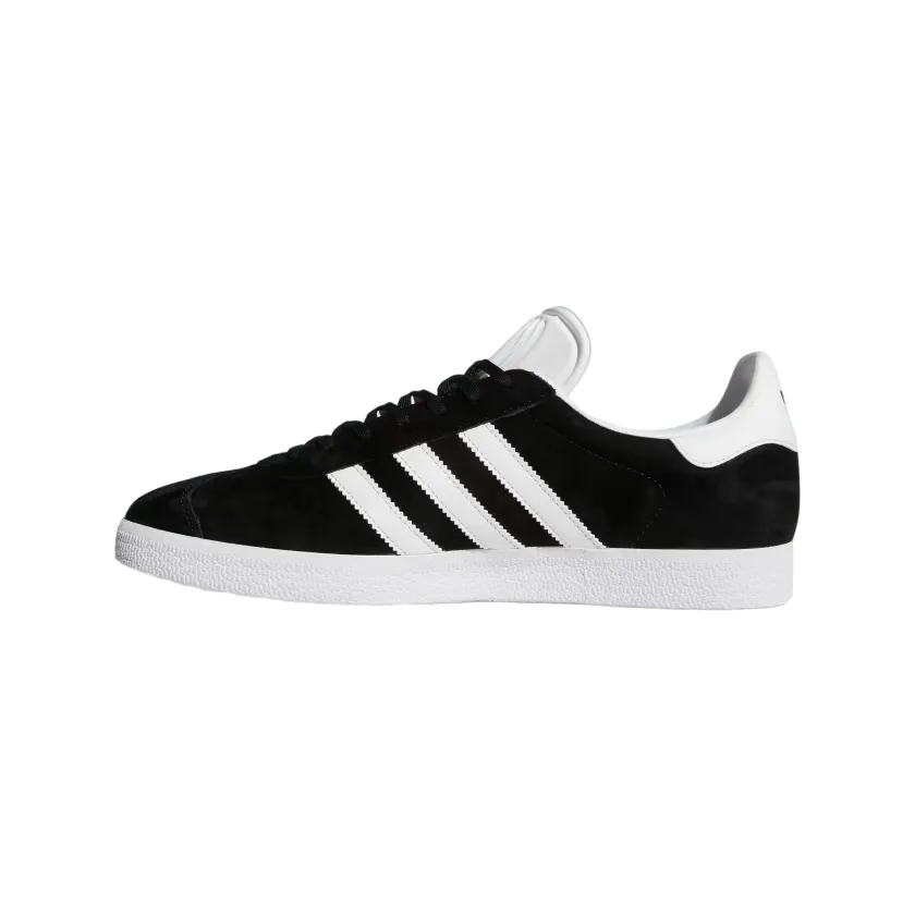 Adidas Originals scarpa sneakers da uomo Gazelle BB5476 nero bianco