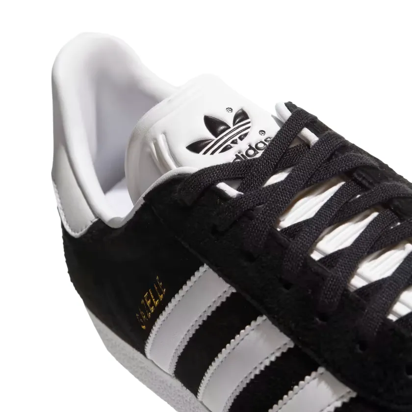 Adidas Originals scarpa sneakers da uomo Gazelle BB5476 nero bianco