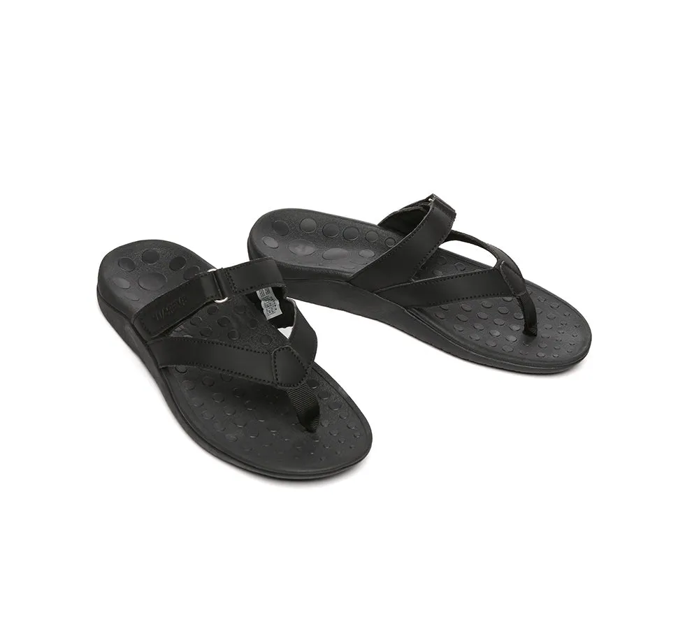 Arch Support Hook and Loop Orthotic Thongs