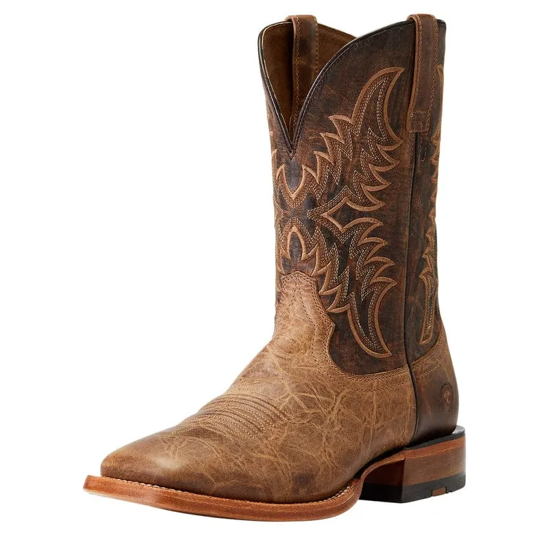 Ariat Men's Point Ryder Dry Creek Tan Square Toe Western Boots 10042471