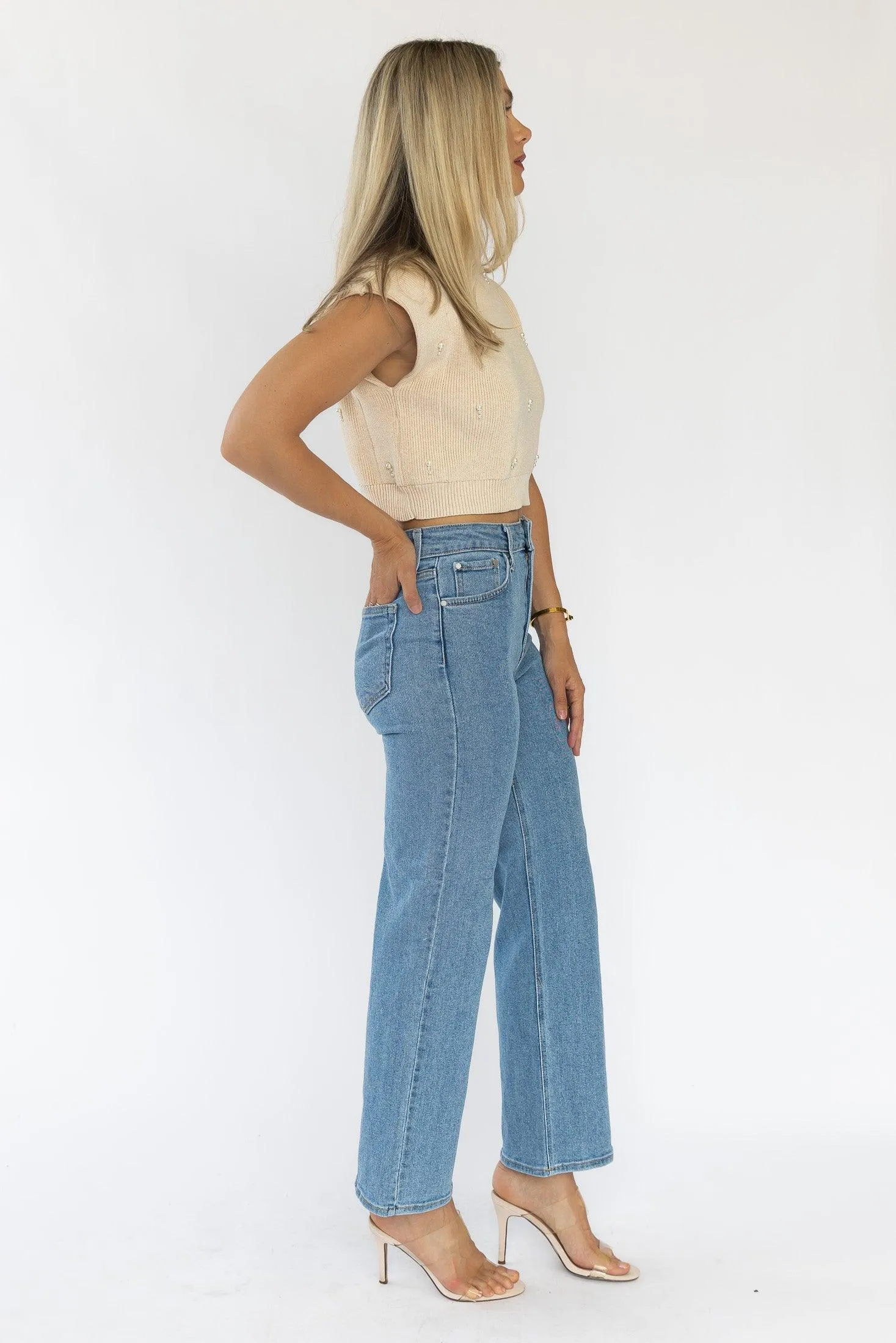 Around Town Light Wash Denim - Final Sale