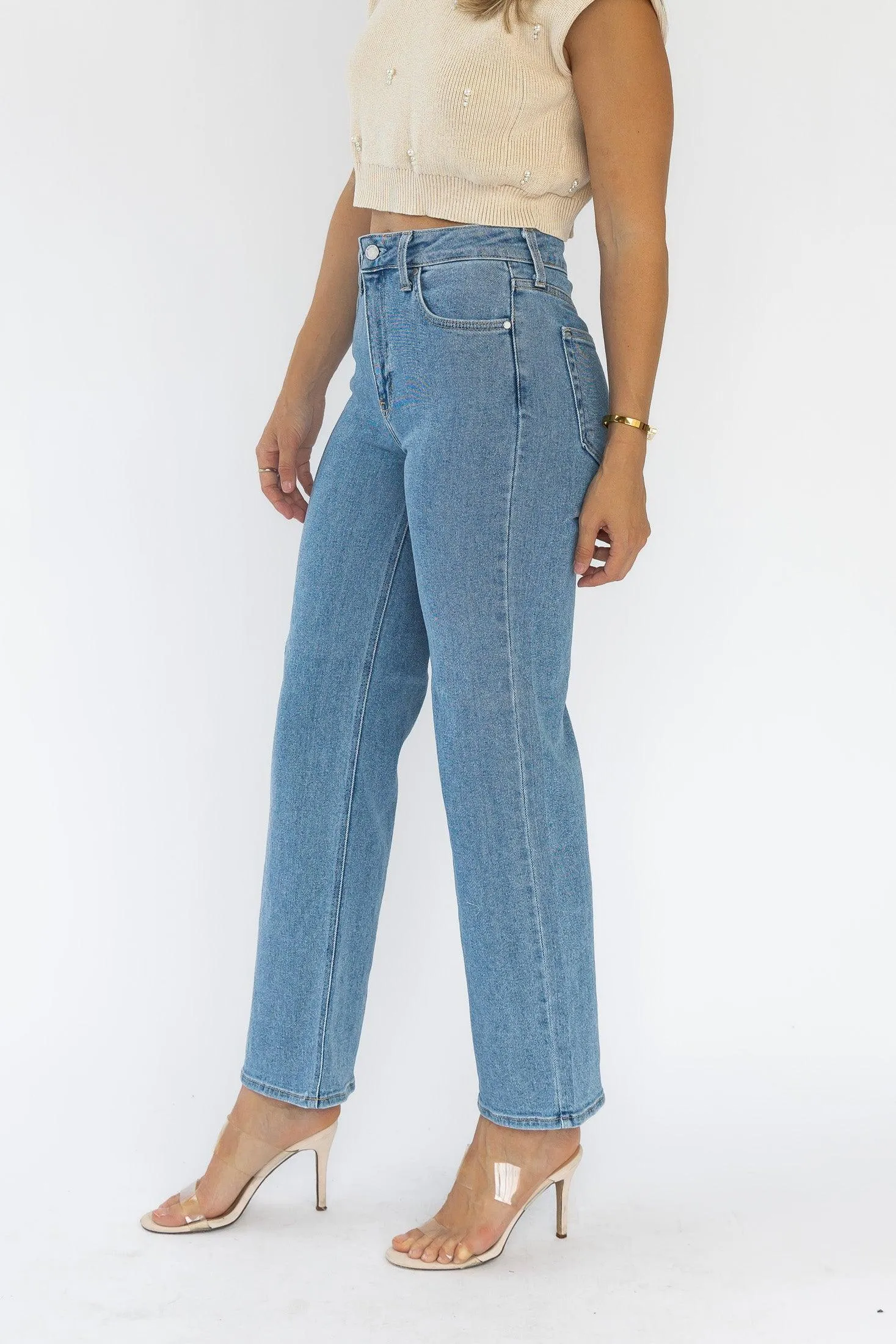 Around Town Light Wash Denim - Final Sale