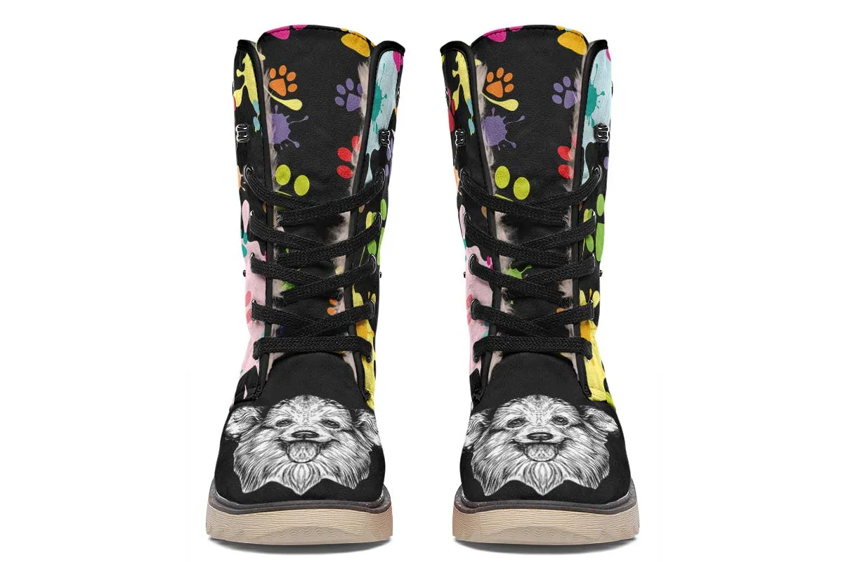 Artsy Corgi Polar Vibe Boots