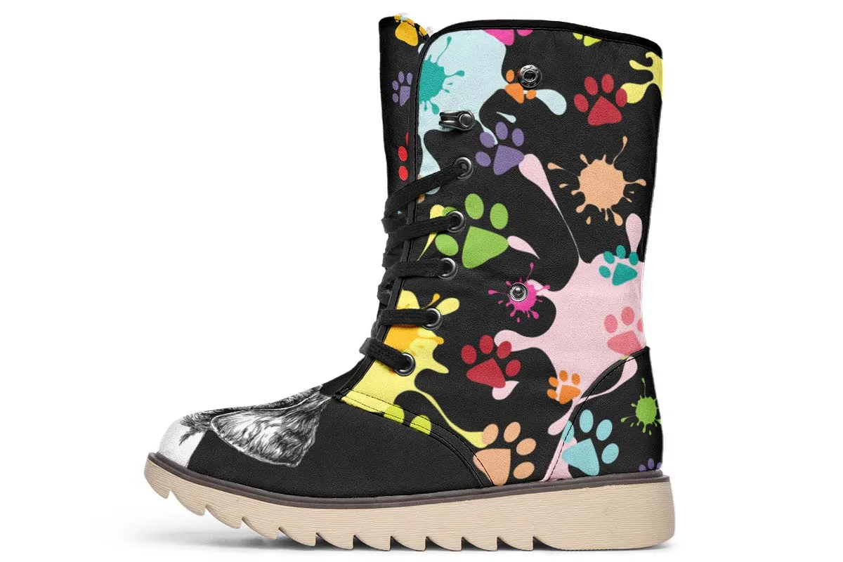 Artsy Dachshund Polar Vibe Boots