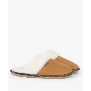 Barbour Ellery Ladies Slippers - Camel