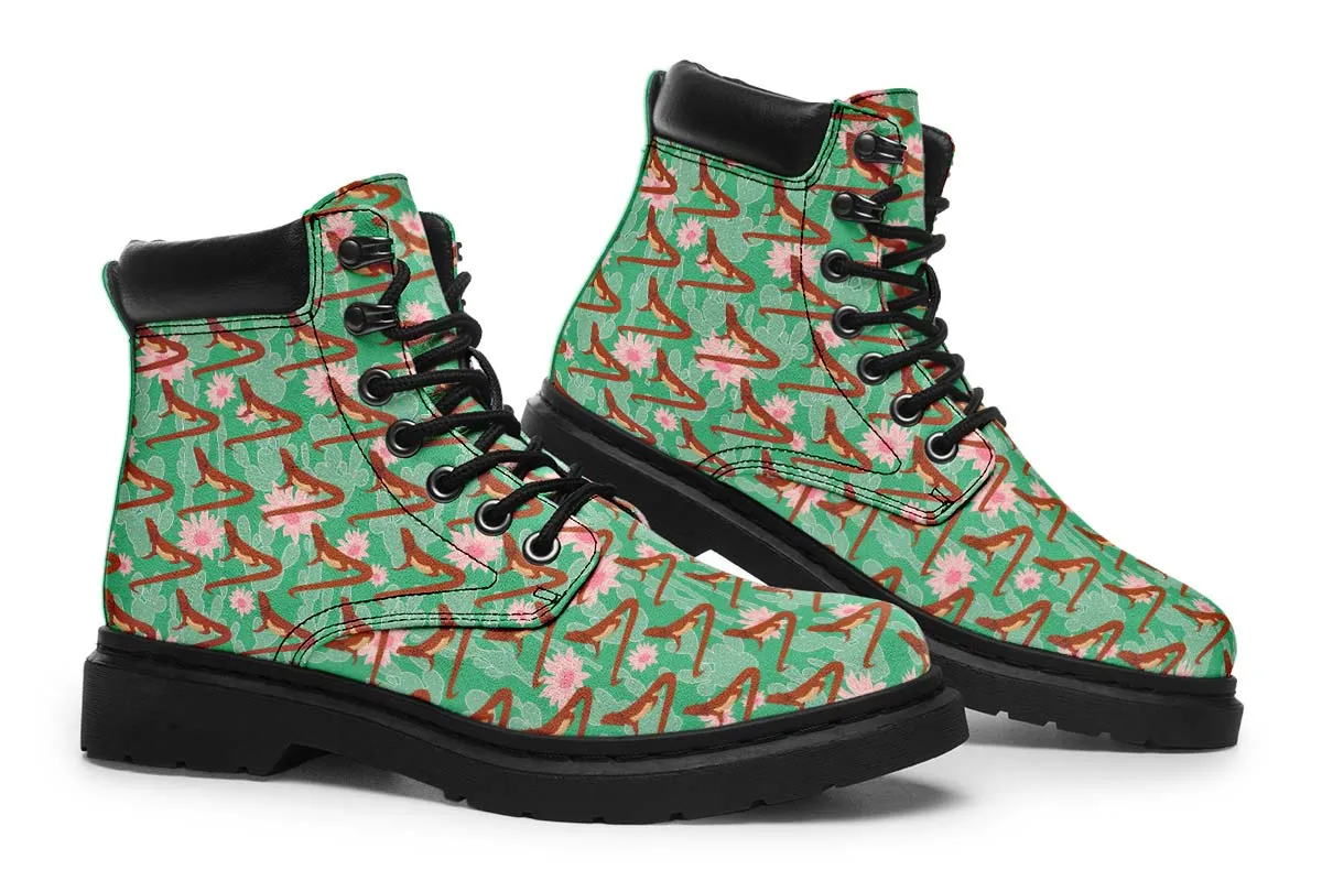 Bearded Dragon Pattern Classic Vibe Boots