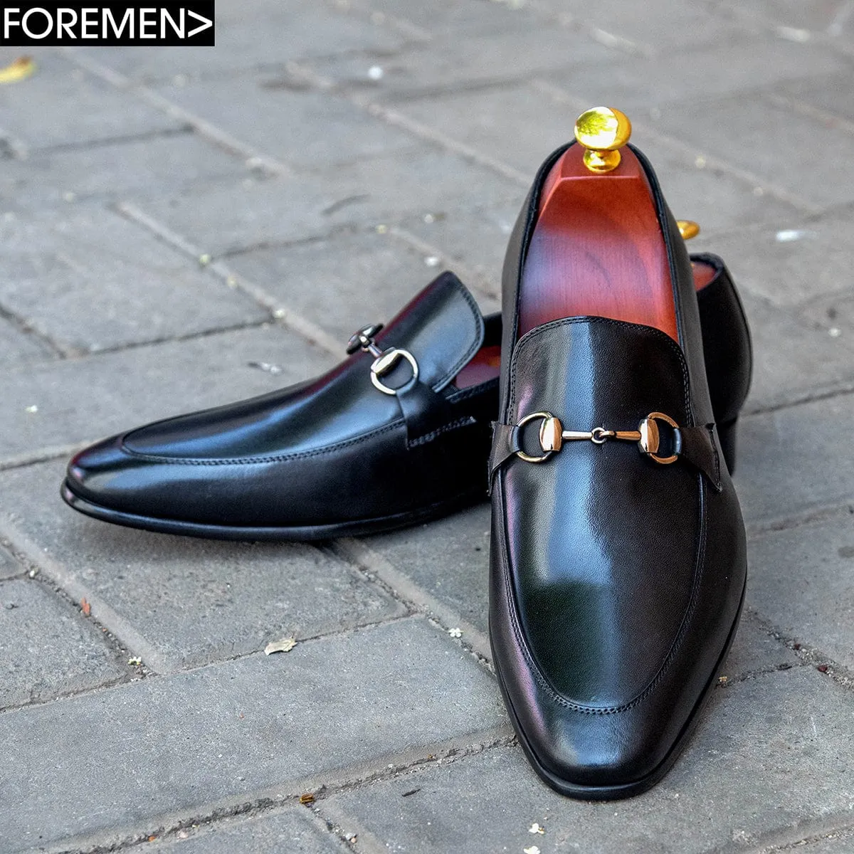 BERGAMO | Black Loafers