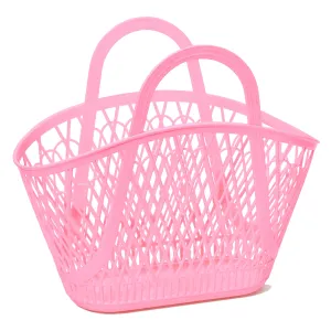 Betty Basket Jelly Bag in Bubblegum Pink by Sun Jellies