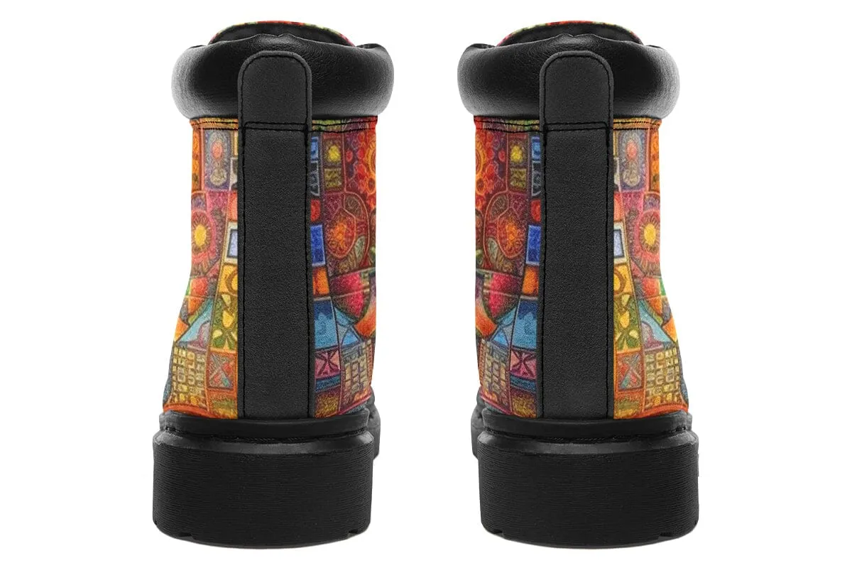 Blotter Patch Art Classic Vibe Boots