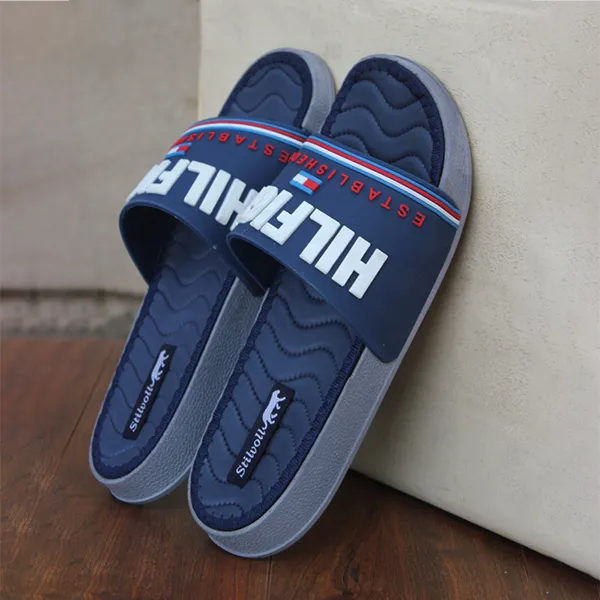 Blue Soft Slippers for men