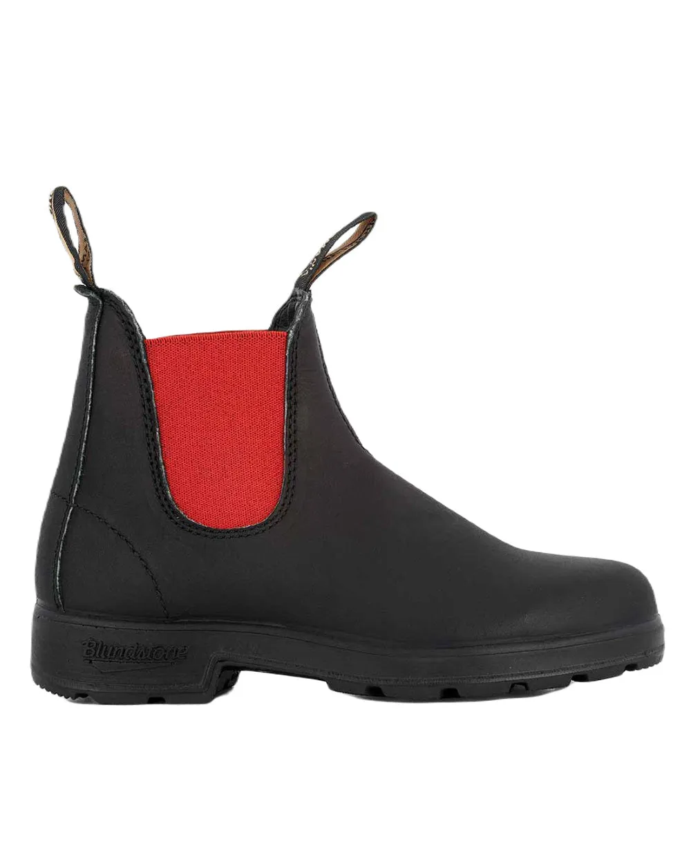 Blundstone 508 Black Red Chelsea Boots