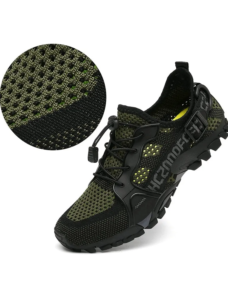 Breathable Mesh Trekking Shoes / Unisex Sports Sneakers - SF0756