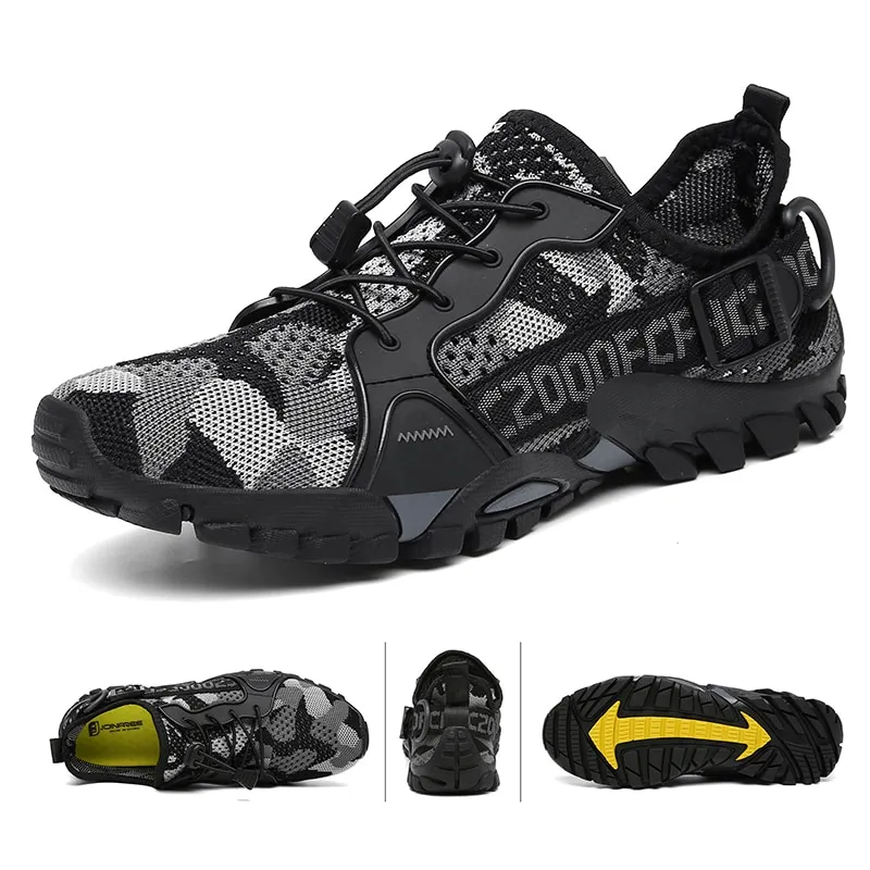 Breathable Mesh Trekking Shoes / Unisex Sports Sneakers - SF0756