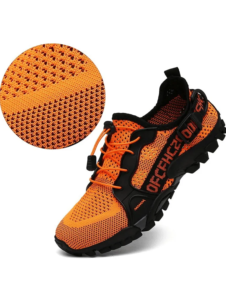 Breathable Mesh Trekking Shoes / Unisex Sports Sneakers - SF0756