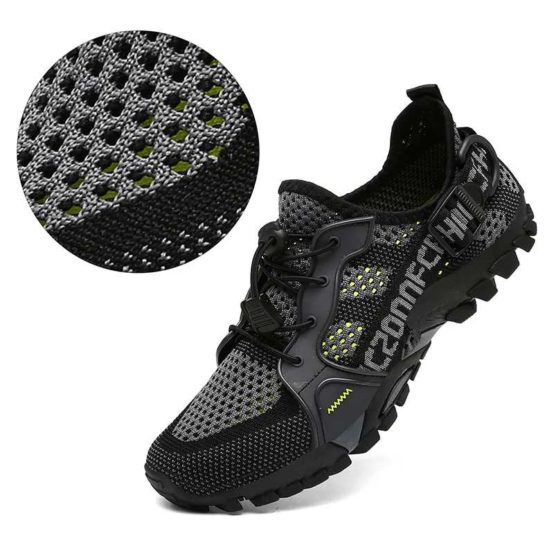 Breathable Mesh Trekking Shoes / Unisex Sports Sneakers - SF0756