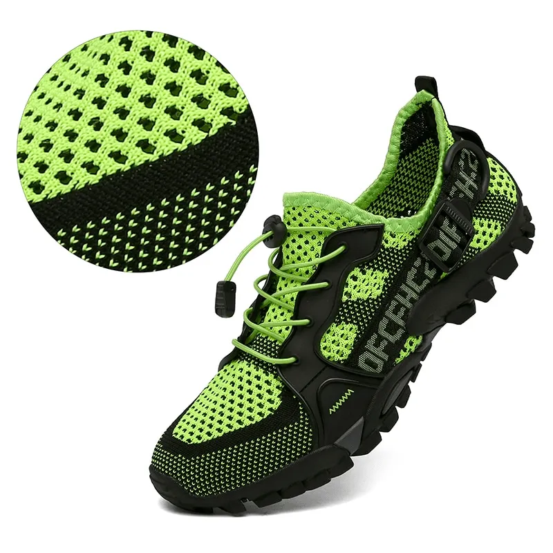 Breathable Mesh Trekking Shoes / Unisex Sports Sneakers - SF0756