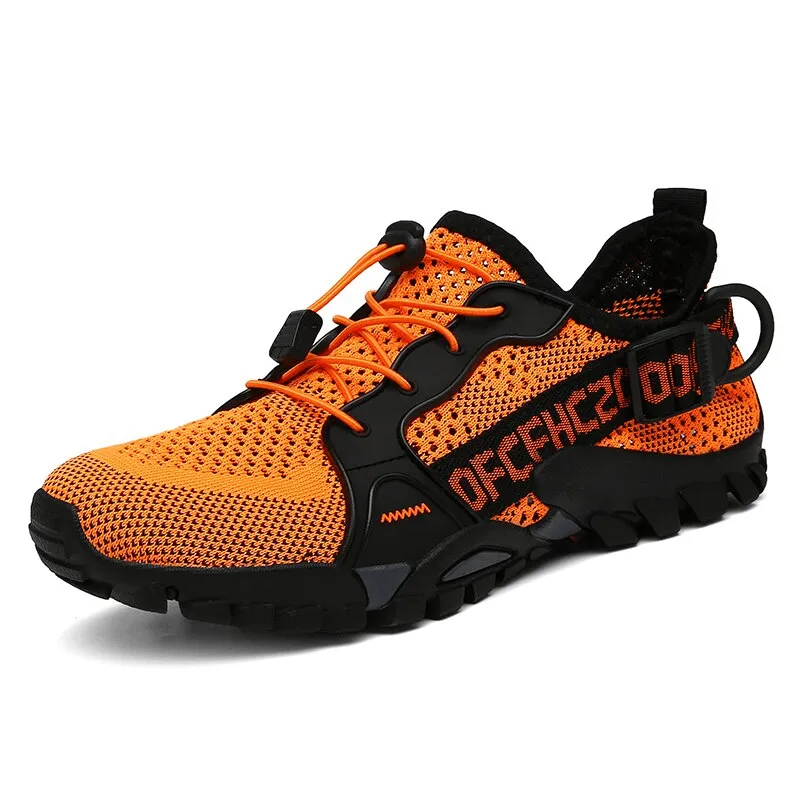 Breathable Mesh Trekking Shoes / Unisex Sports Sneakers - SF0756