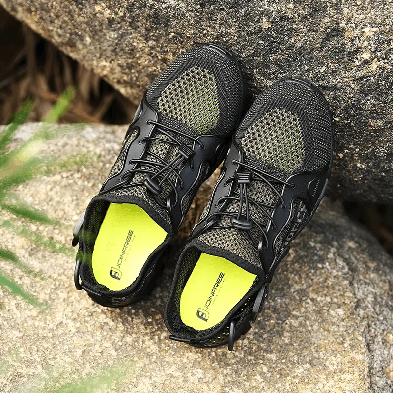 Breathable Mesh Trekking Shoes / Unisex Sports Sneakers - SF0756