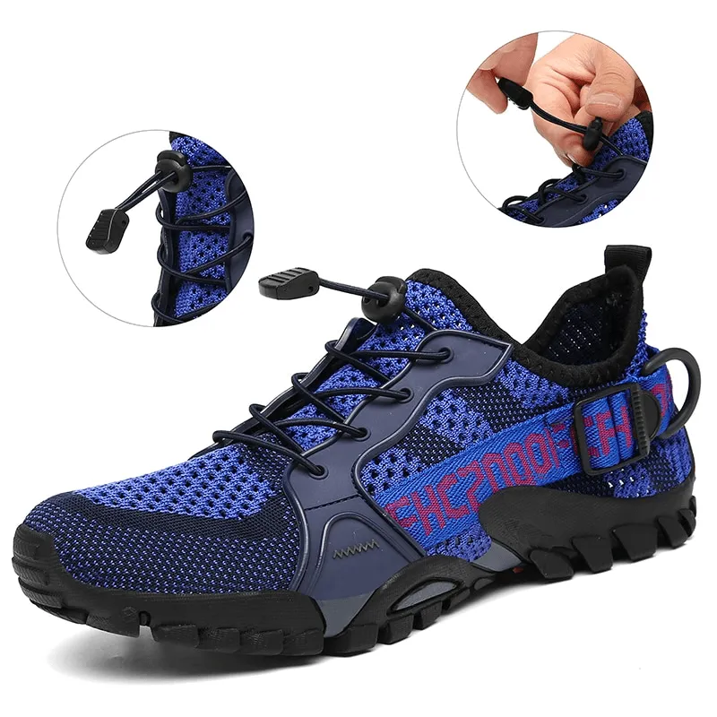 Breathable Mesh Trekking Shoes / Unisex Sports Sneakers - SF0756