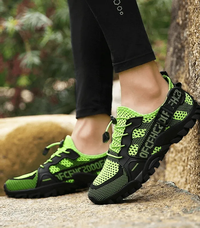 Breathable Mesh Trekking Shoes / Unisex Sports Sneakers - SF0756