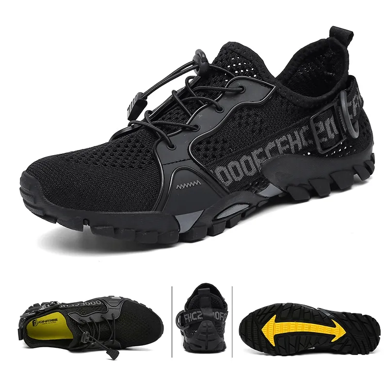 Breathable Mesh Trekking Shoes / Unisex Sports Sneakers - SF0756