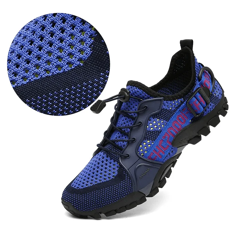 Breathable Mesh Trekking Shoes / Unisex Sports Sneakers - SF0756