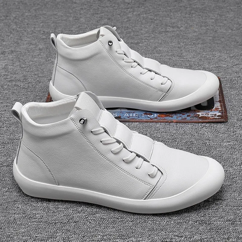 Breathable Waterproof Polyvinyl High Top Sneakers