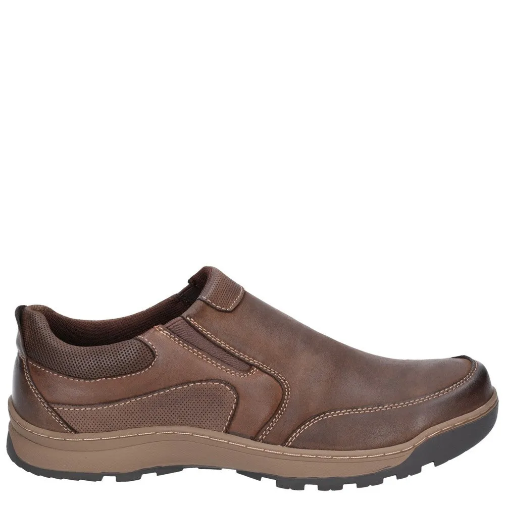 Brown Jasper Slip-On Trainers