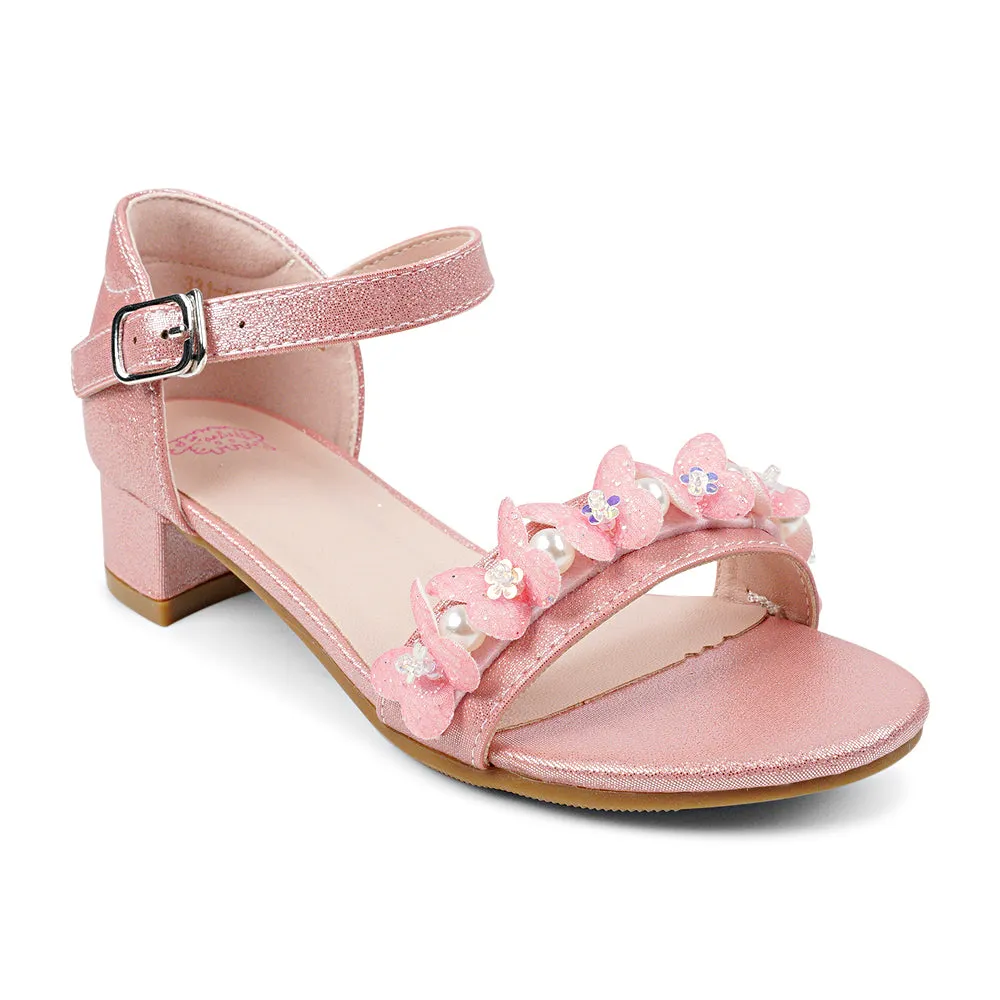 BubbleGummers BEAUT Belt Heel Sandal for Little Girls