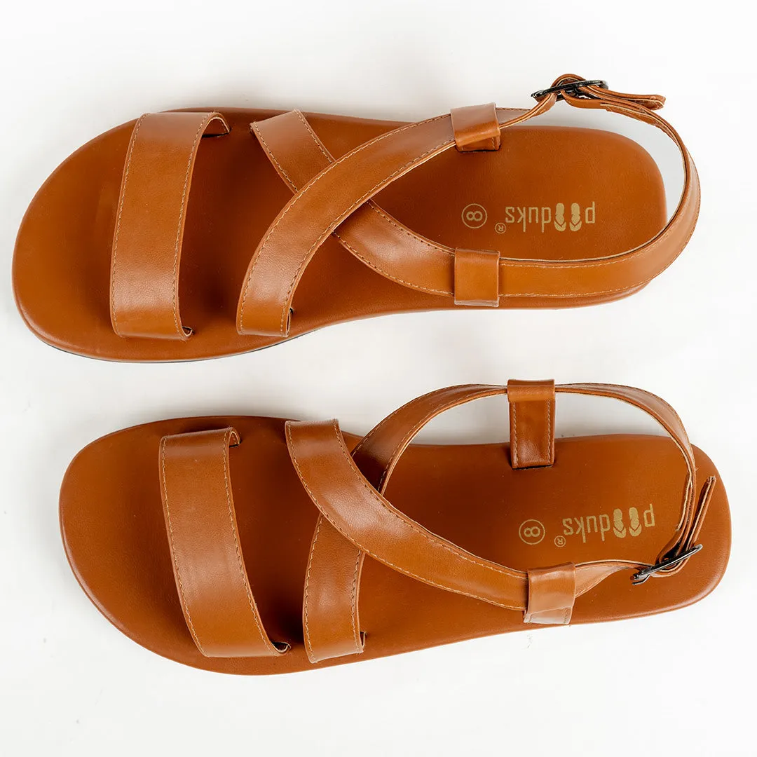 Calor Crossover Vegan Leather Sandals Men Thrift-Edit