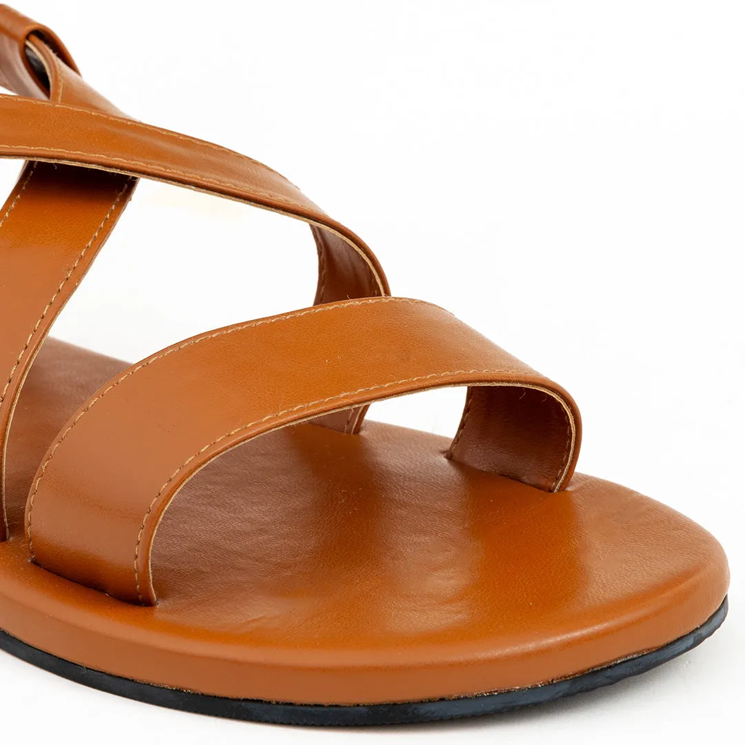 Calor Crossover Vegan Leather Sandals Men Thrift-Edit