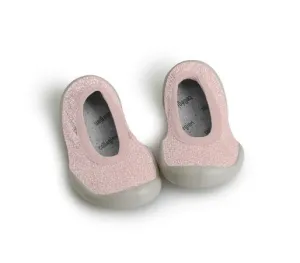 Collegien Rose Lurex Socks Slippers