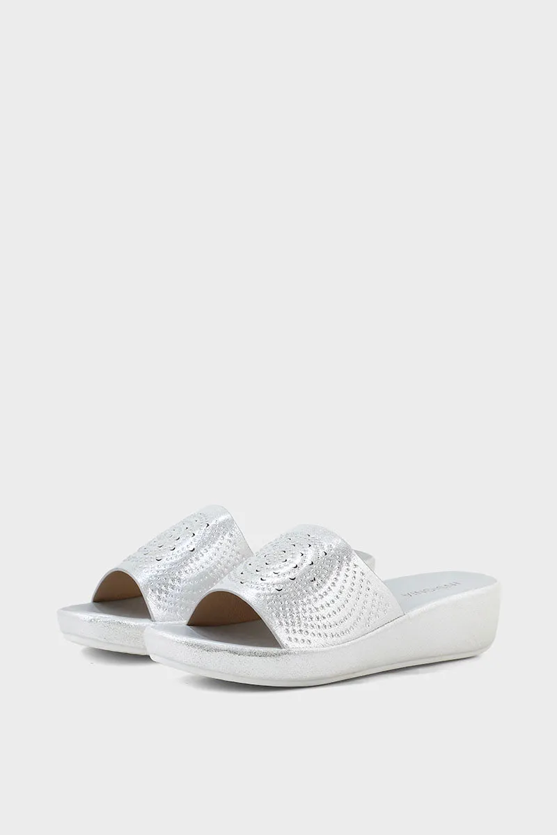 Comfort Slip On I38640-Silver