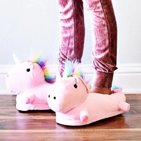 Comfy Magical Unicorn Slippers