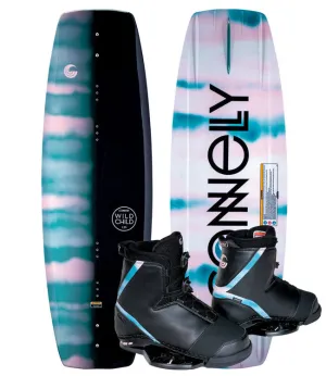 Connelly Wild Child Wakeboard Package with Ember Boots (2022)