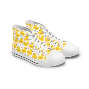 Cute Ducks Women's High Top Sneakers