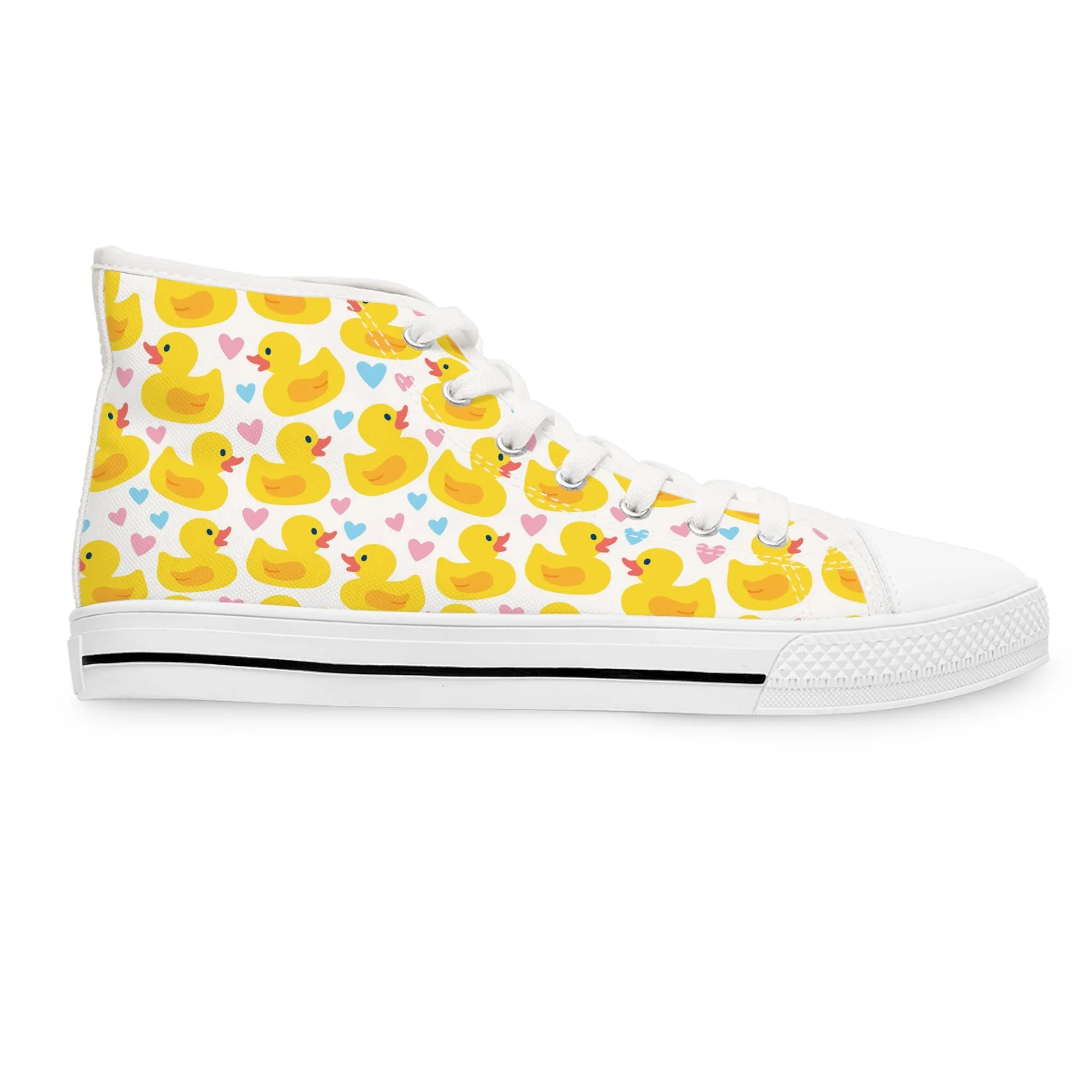 Cute Ducks Women's High Top Sneakers