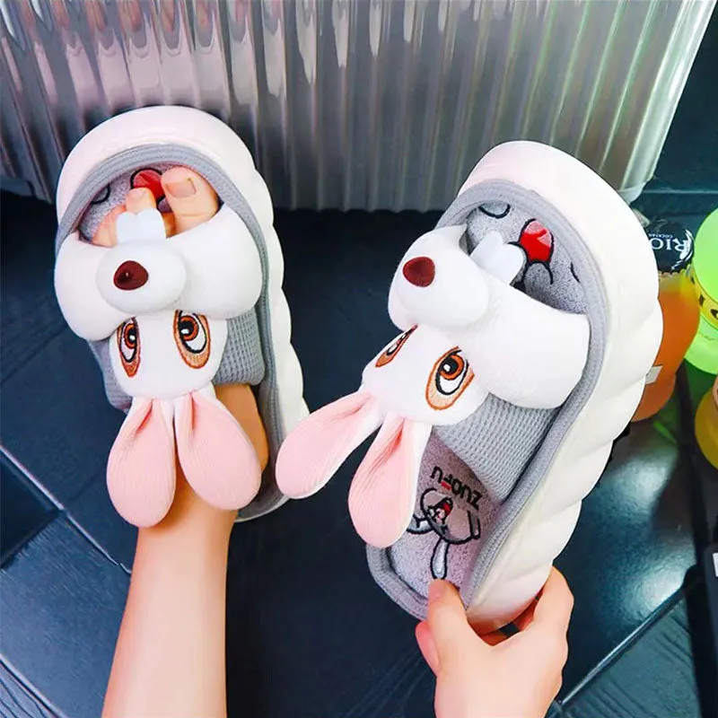 Cute Thick Sole Slippers by SB