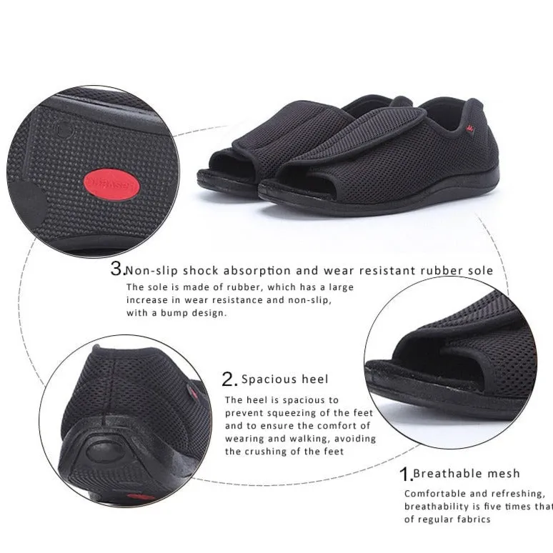 Cuzcare Wide Diabetic Shoes For Swollen Feet - NW6008