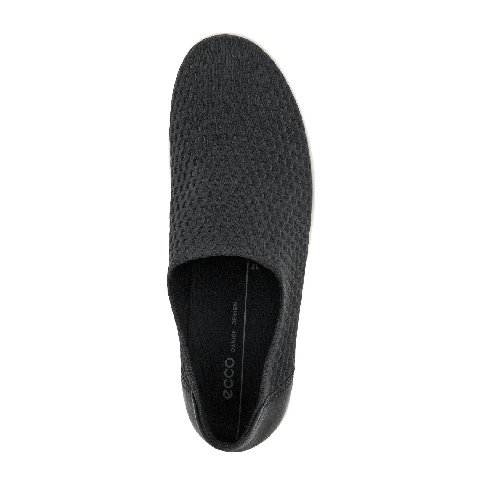 ECCO Soft 2.0 Slip On (Women) - Black/Black