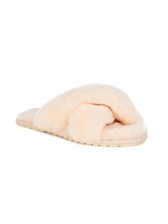 Emu Australia T Mayberry Sheepskin Slippers Natural W11573 NATU