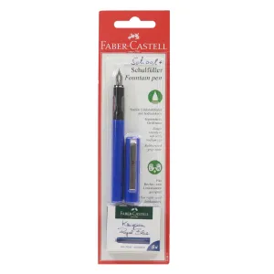 Faber-Castell - School Fountain Pen Set - Blue