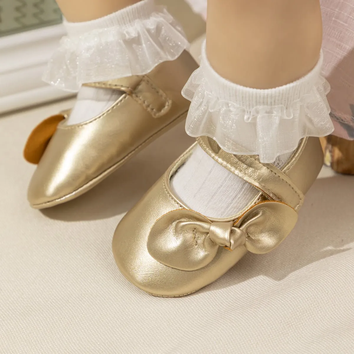 Fairy Gleam Slippers-Gold