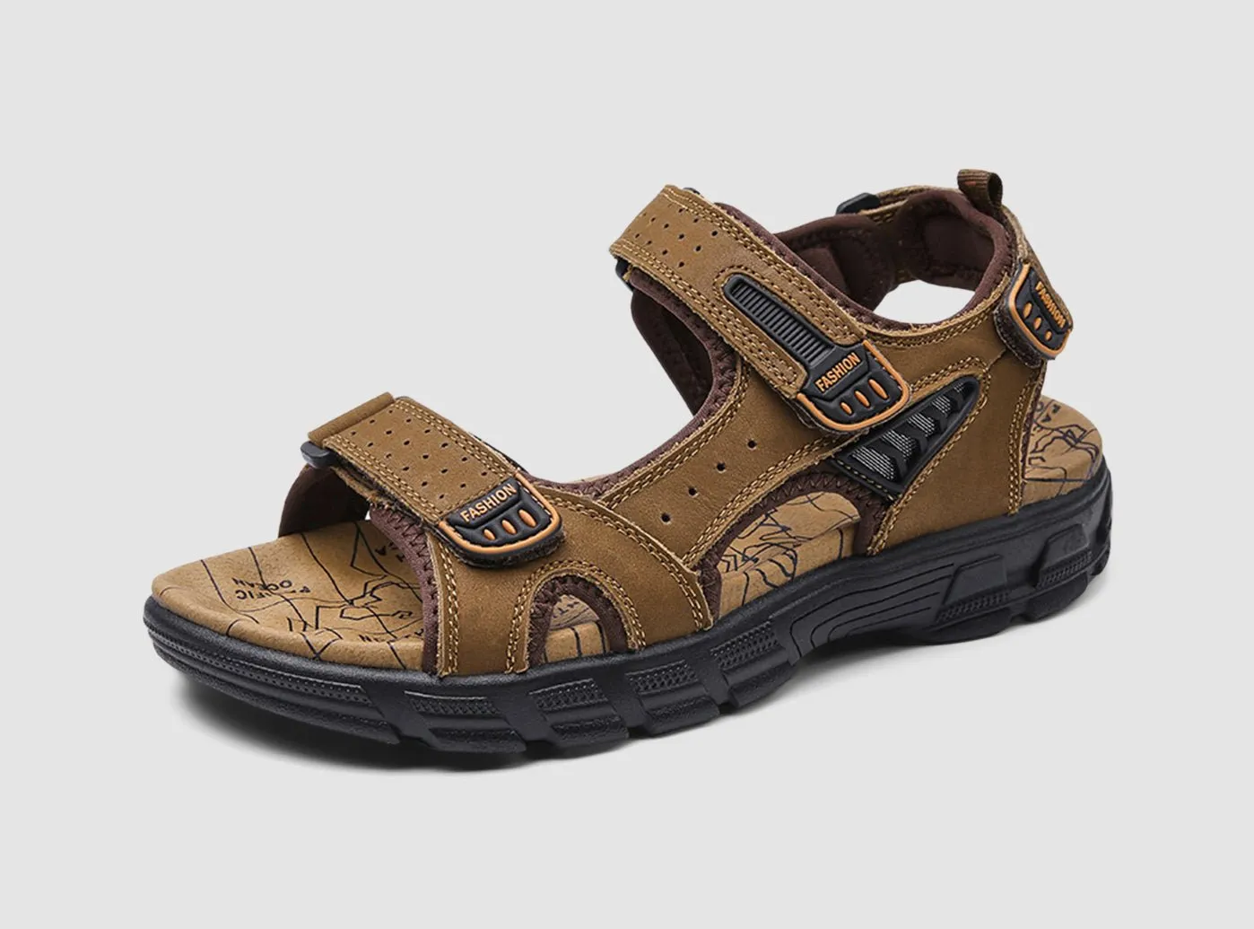 FitVille Men's ExploreEase Sandals