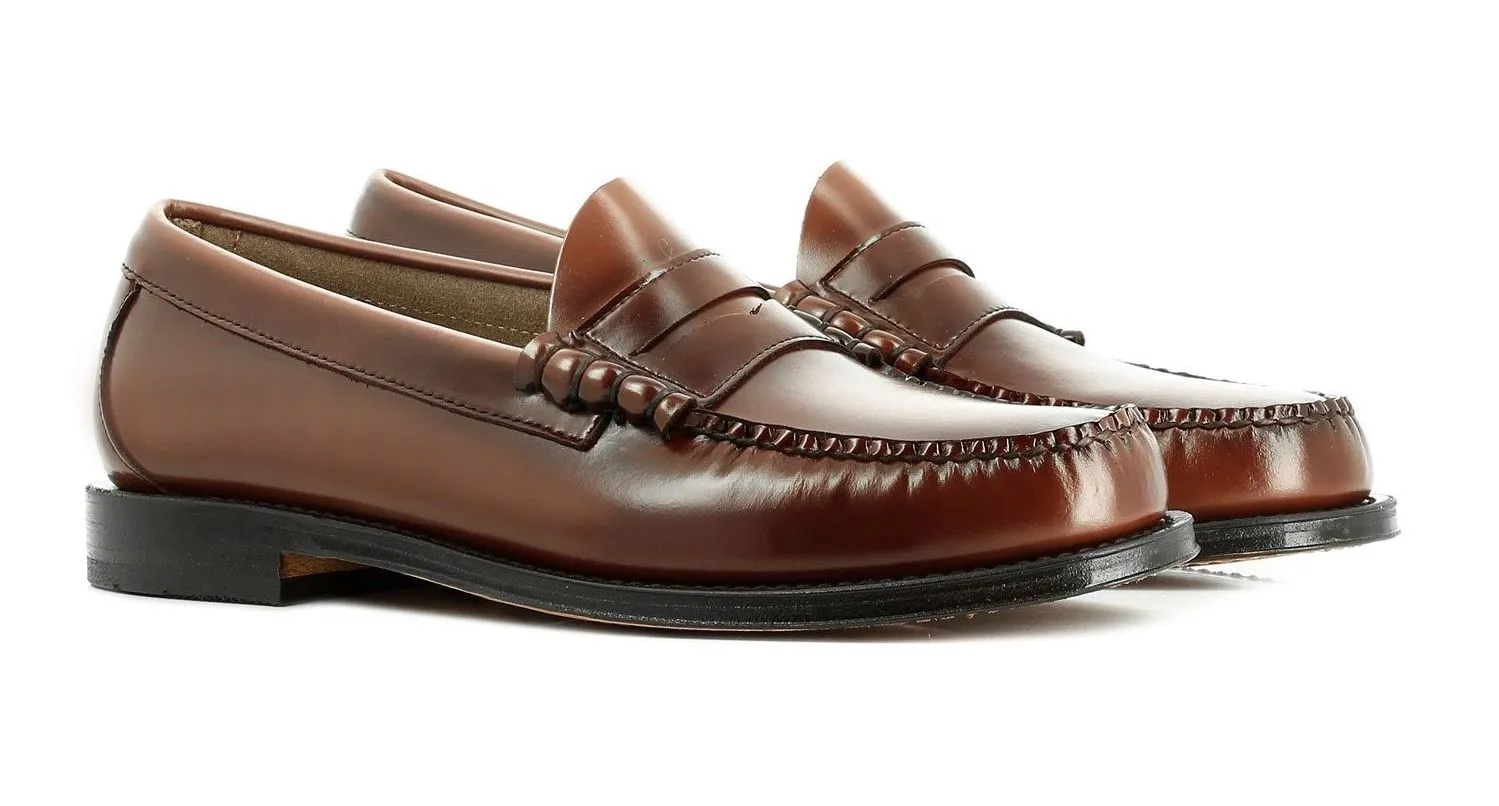 G.H Bass Heritage Larson Penny Loafer: MID BROWN