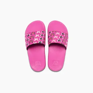 Girls' Reef Youth One Slide Sandals