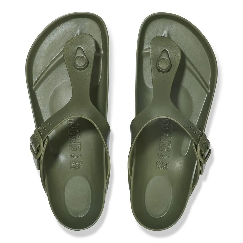 Gizeh EVA Toe Post Sandal in Khaki