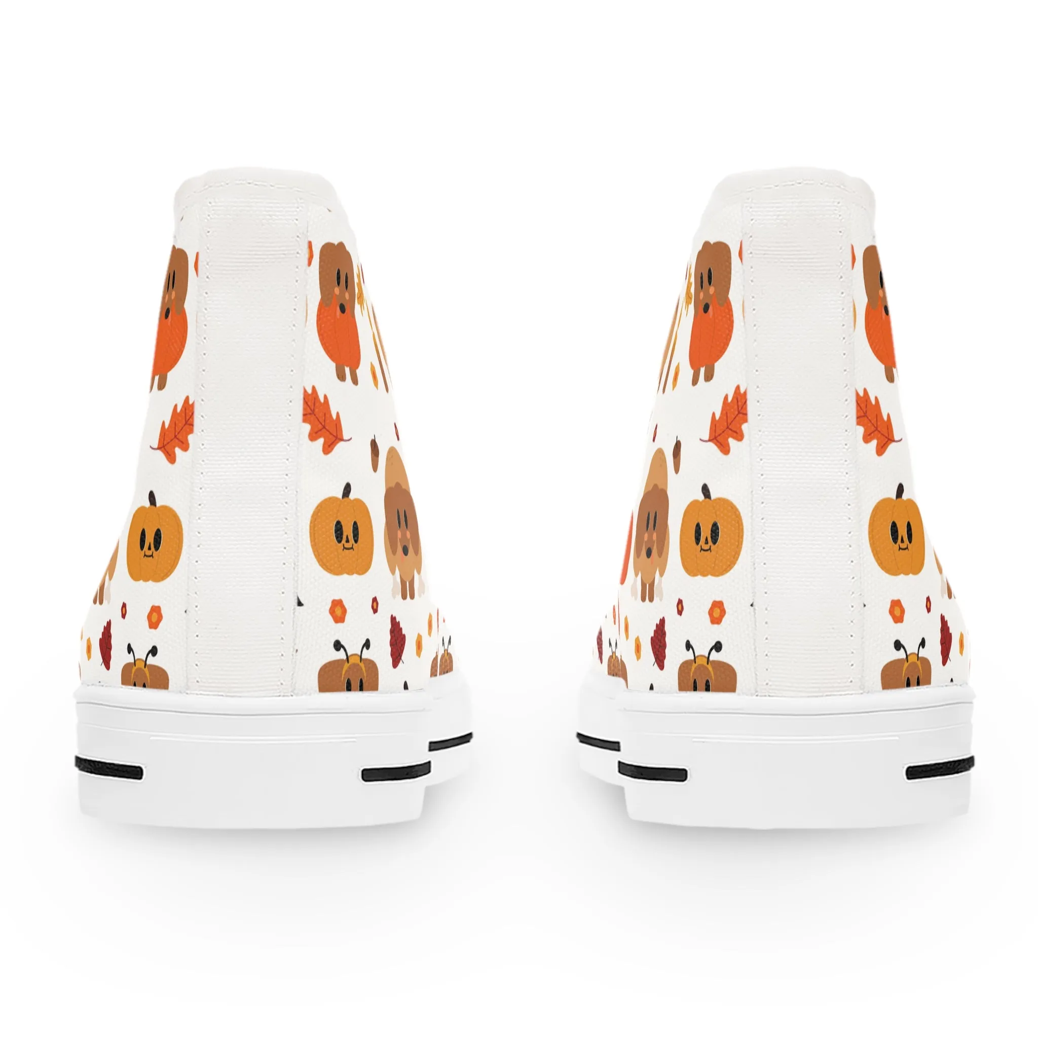 Halloween Dachshund Women's High Top Sneakers