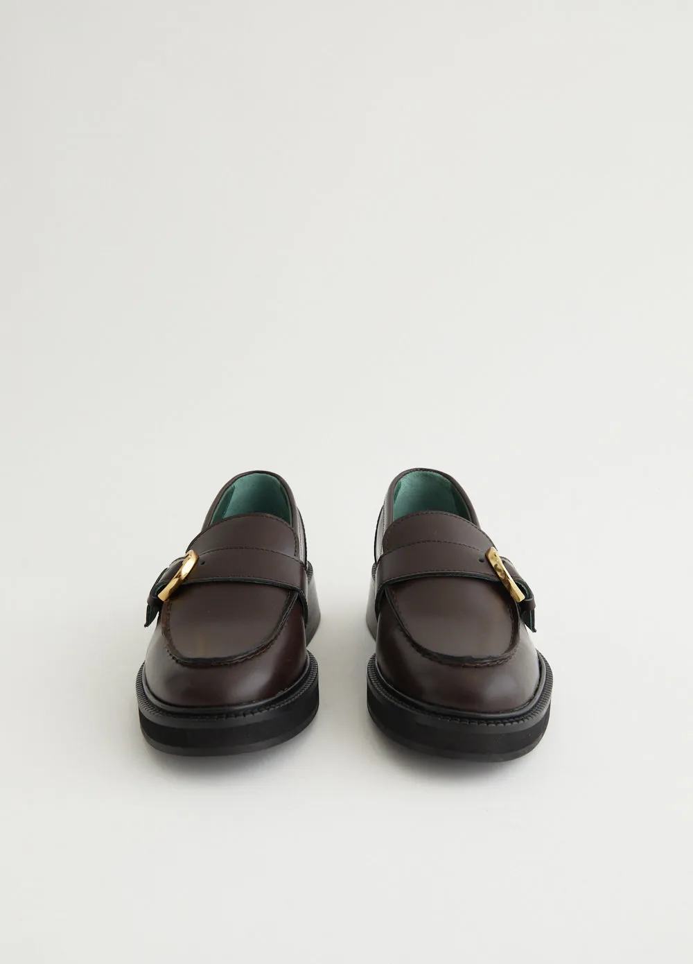 Heeled Townee Monk Loafers