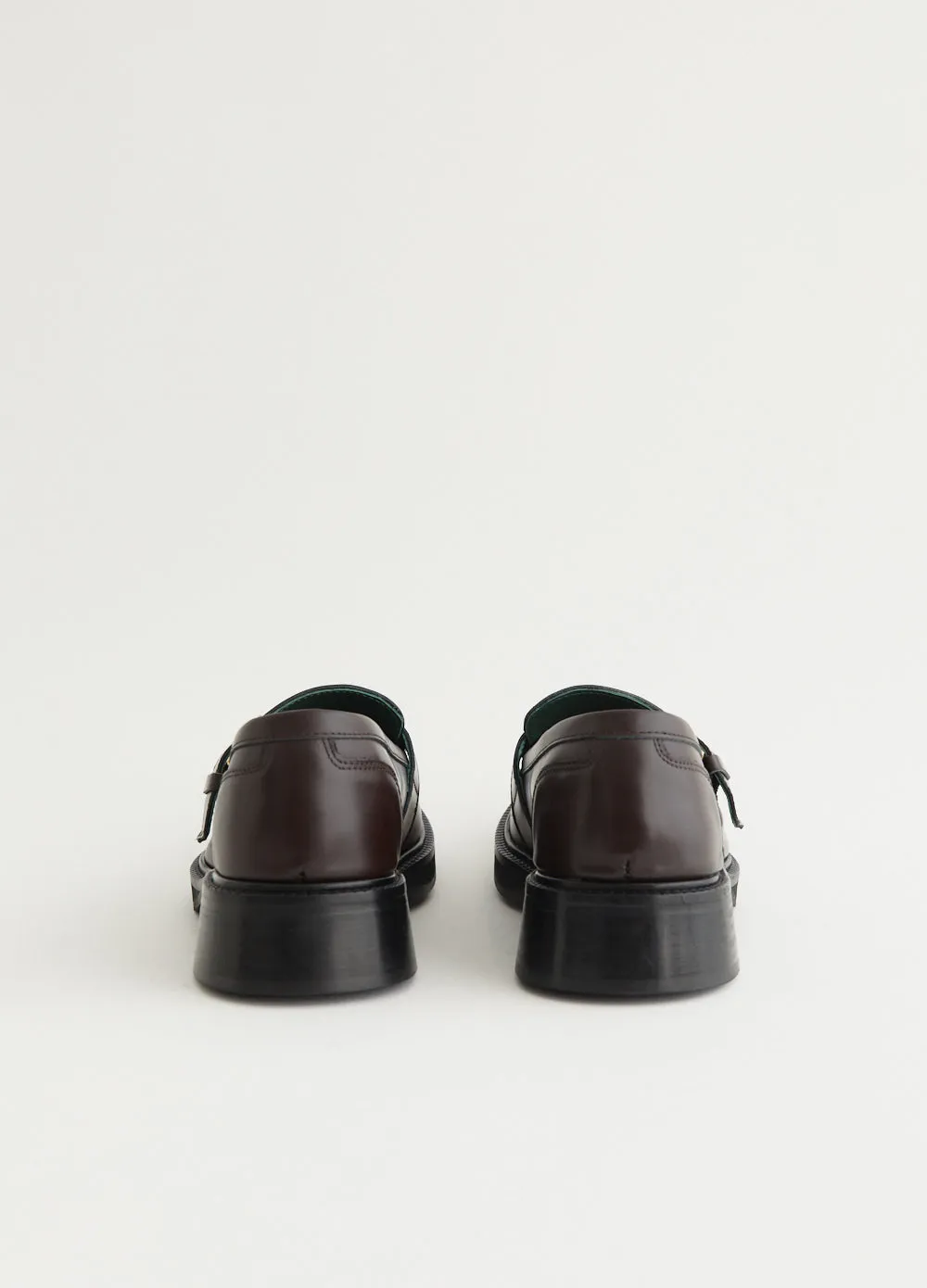 Heeled Townee Monk Loafers